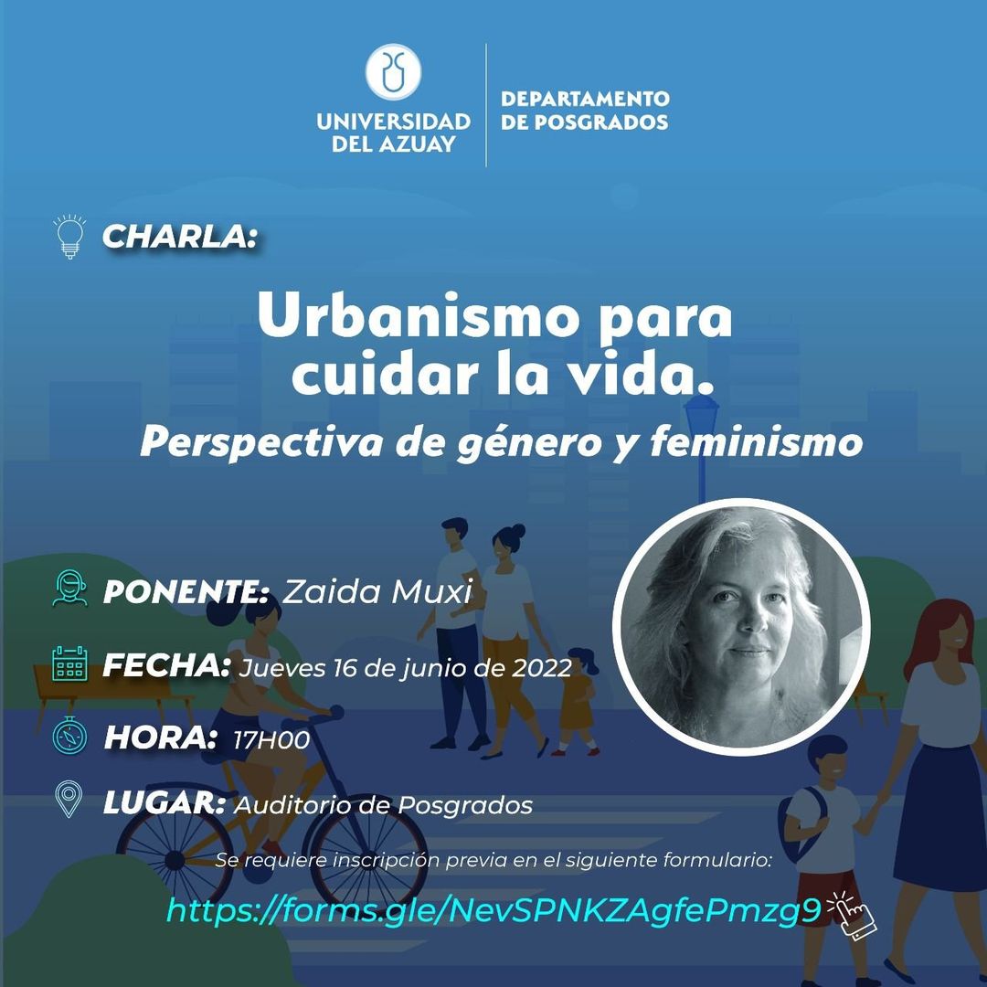 Urbanismo para cuidar la vida